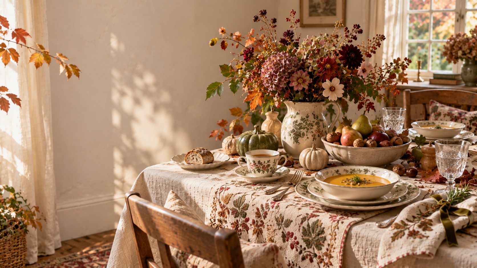 How to Create a Cosy Autumn Table for Everyday Meals
