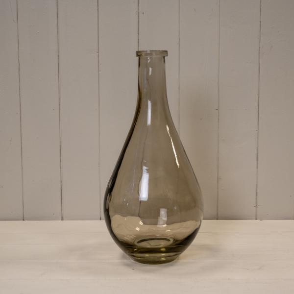 The Smoky Stem Glass Vase