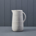 The Ivory Patterned Jug