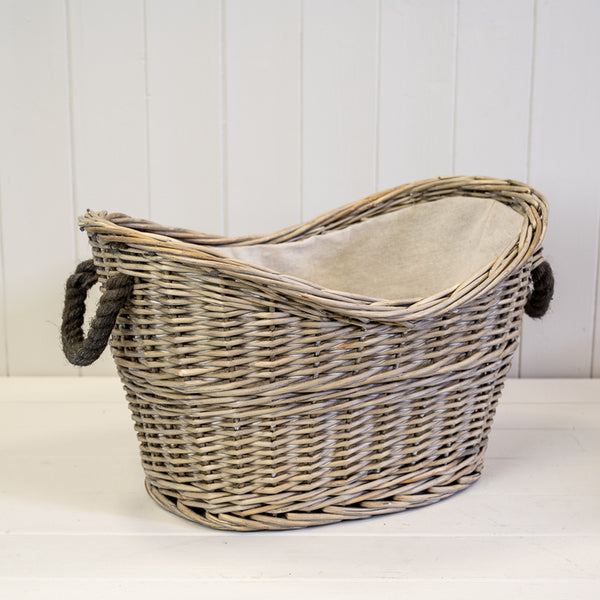 The Fireside Wicker Log Basket