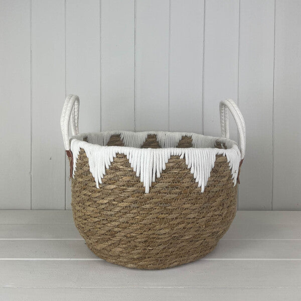 The Meadow Fringe Basket