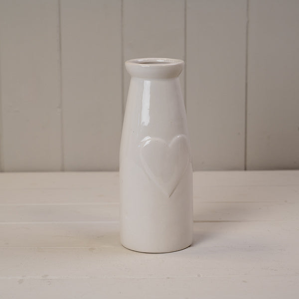 The Heart & Bloom Ceramic Vase