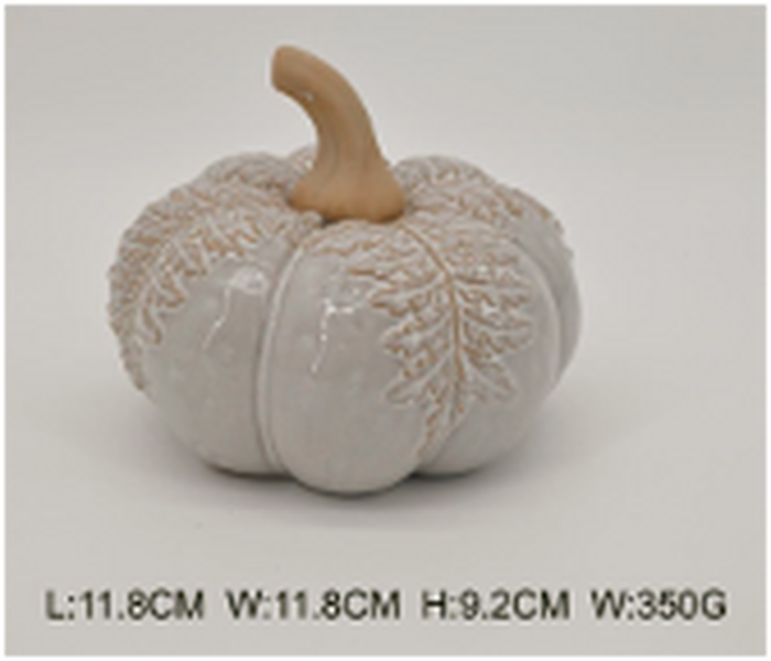 The Ivory Leaf Pumpkin