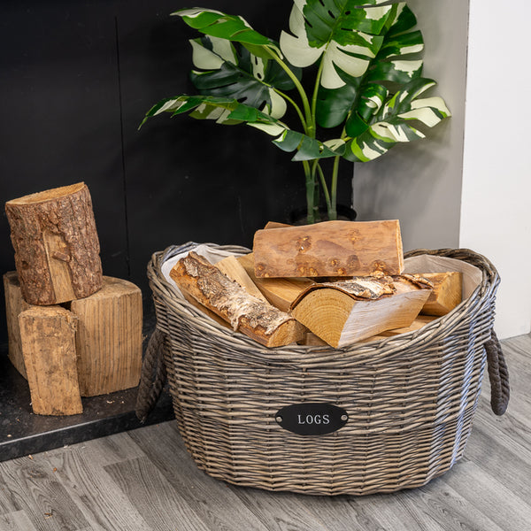 The Hearthside Woven Basket