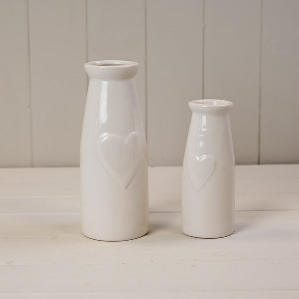 The Heart & Bloom Ceramic Vase
