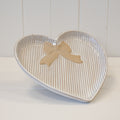 The Grand Bow Heart Plate
