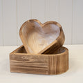The Heartwood Wooden Planter Set