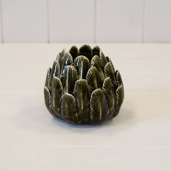 The Green Flower Tealight Holder